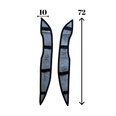 PCX Paspas Takım 72x10
