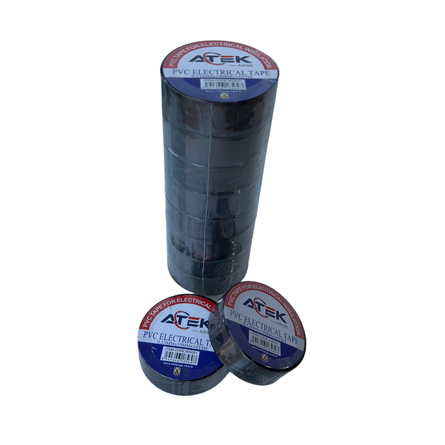 Elektrik İzole Bant 10 Adet - Atex 19mm*10y*0.13mm