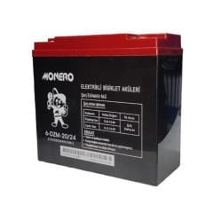 Motosiklet Aküsü  12V-20/24 Amper [Dik] [180*78*170 Mm] E-Bıke Akü