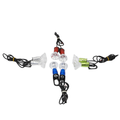 Motosiklet Çakarlı Kartal Gözü Led - KIRMIZI