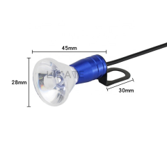 Motosiklet Çakarlı Kartal Gözü Led - MAVİ