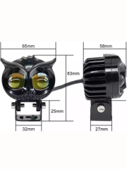 Motosiklet Baykuş Mercek Sis Farı