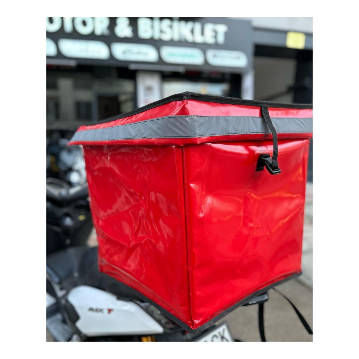 Kurye Sepet - Su Geçirmez 50x50x50 - Kırmızı