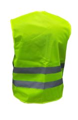 Reflektörlü Sarı Yelek Fermuarlı