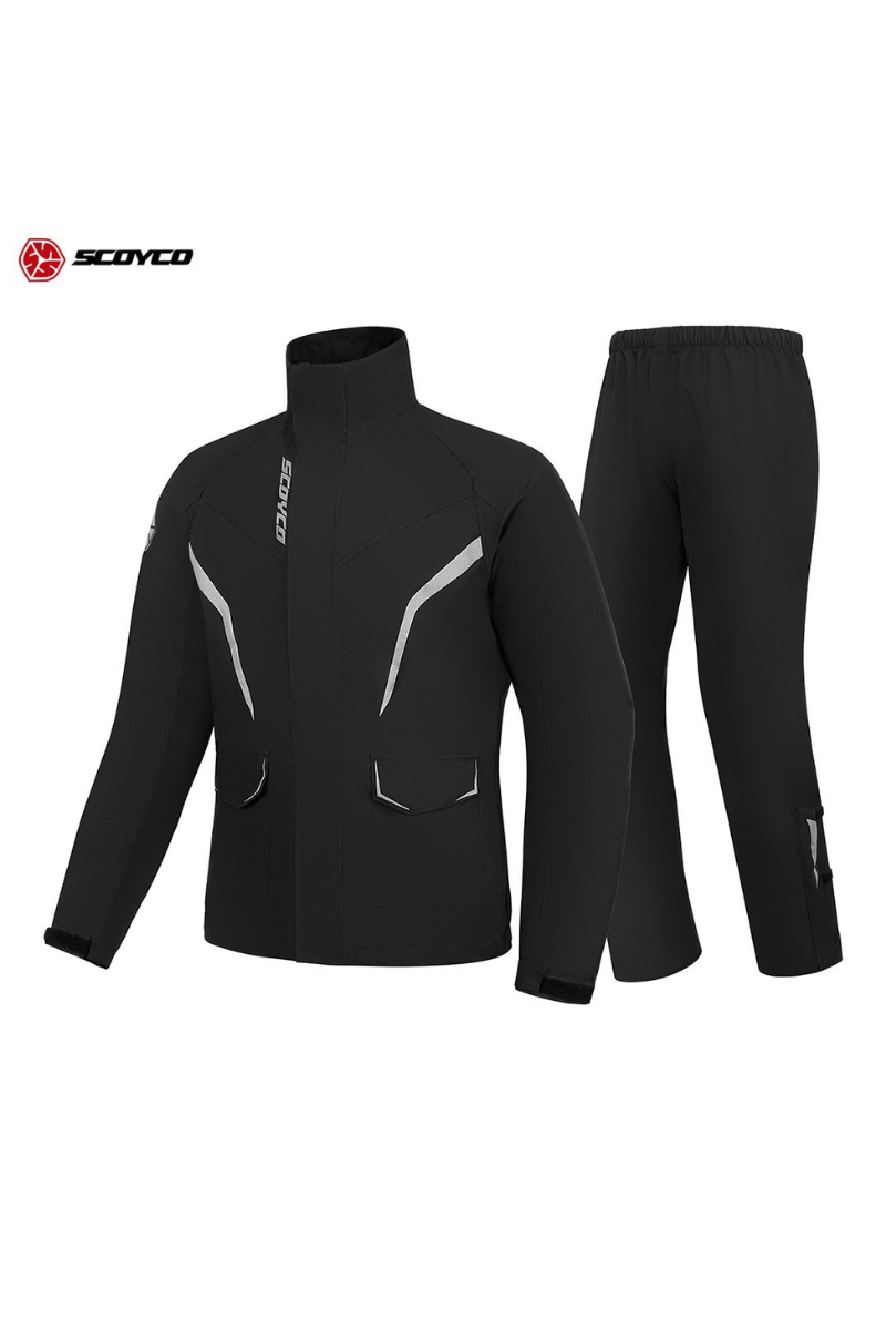 Scoyco RC10 Yağmurluk Takım Siyah