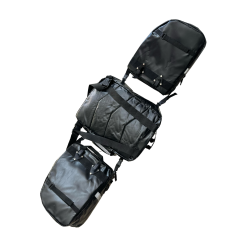 XBYC 889 Tur Heybesi Toplam 75 Litre - Siyah