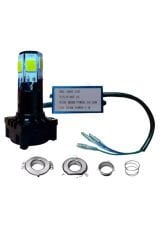 Led Xenon Fanlı H4/Bosh Tip /H7 Uyumlu Beyaz 8500 LM Voltaj Regületörlü