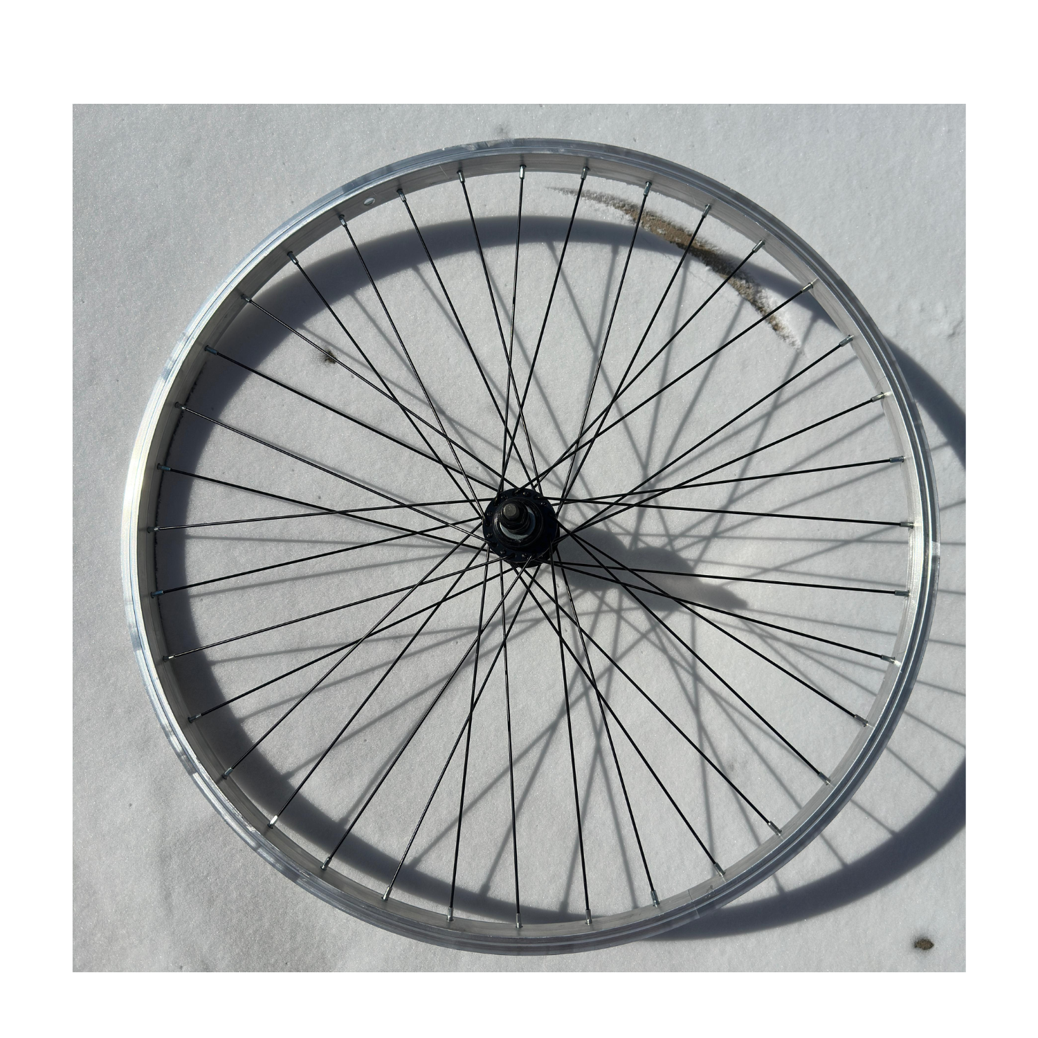 Jant Örülü  Arka Tel 26 Jant Alüminyum Siyah Tel - Siyah Göbek