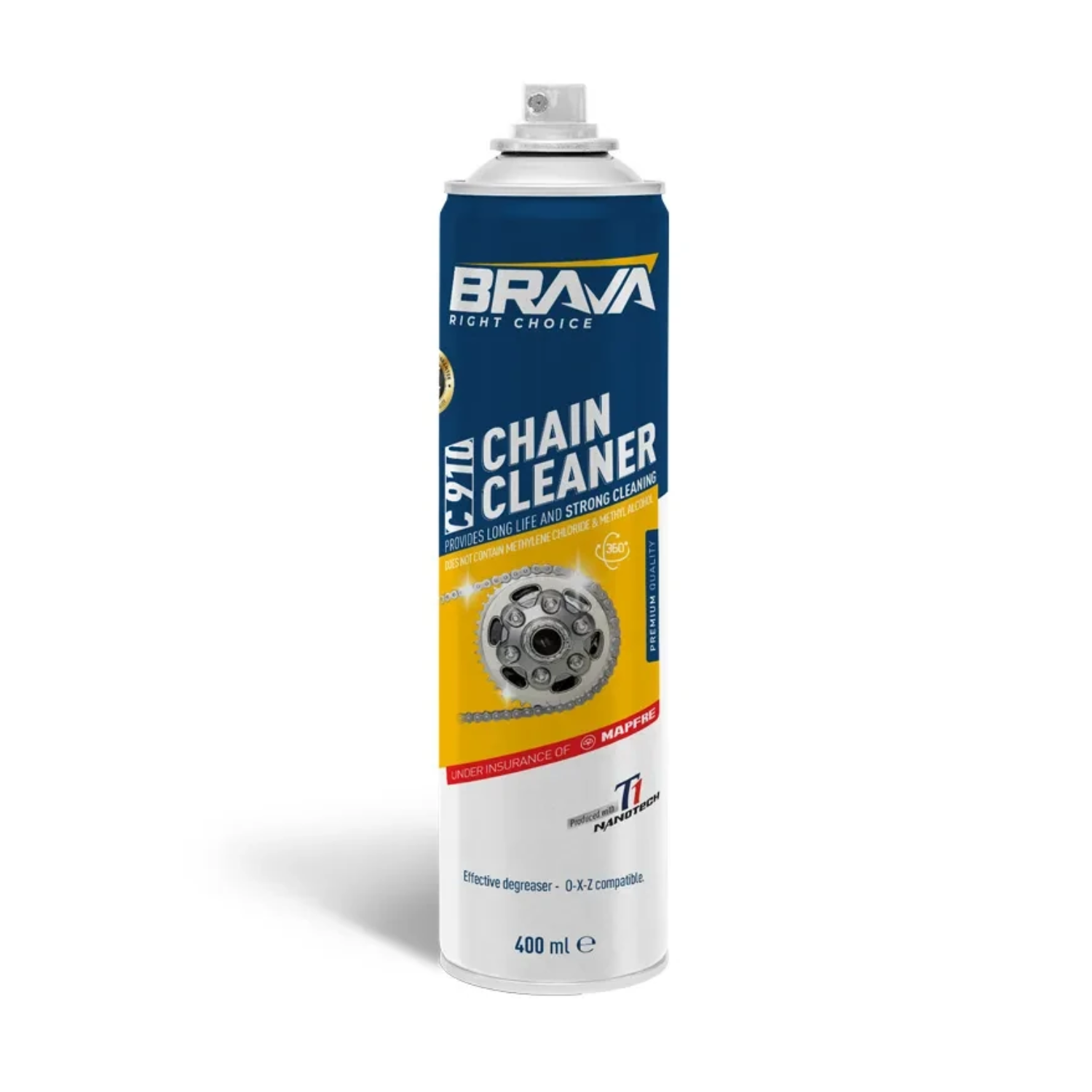 Brava C910 Zincir Temizleyici 400ML