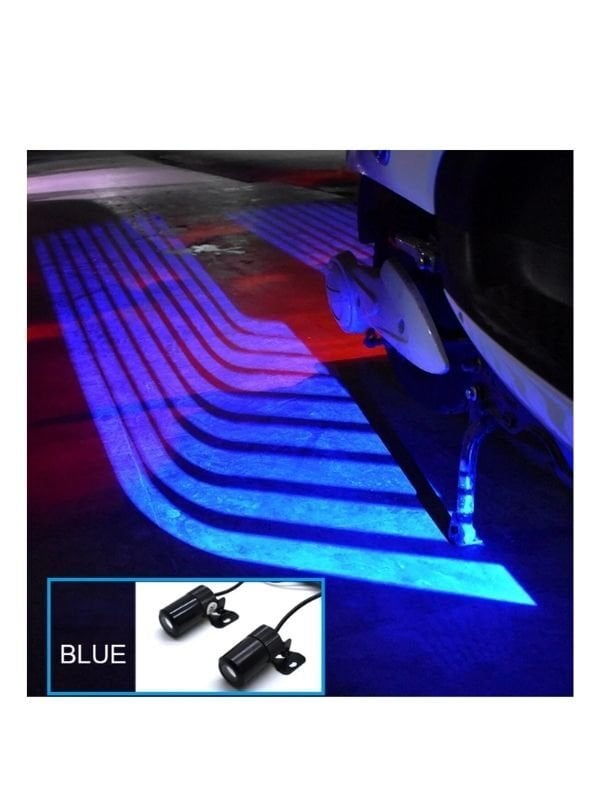 Motosiklek Melek Alt Kanatlar Takım Mavi Renk