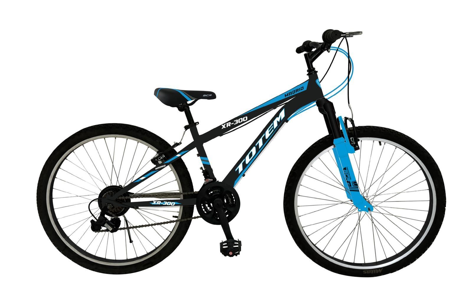 Totem Bisiklet 24 Jant  XR300 - MTB 21 Vites  -V Fren - Çelik Kadro