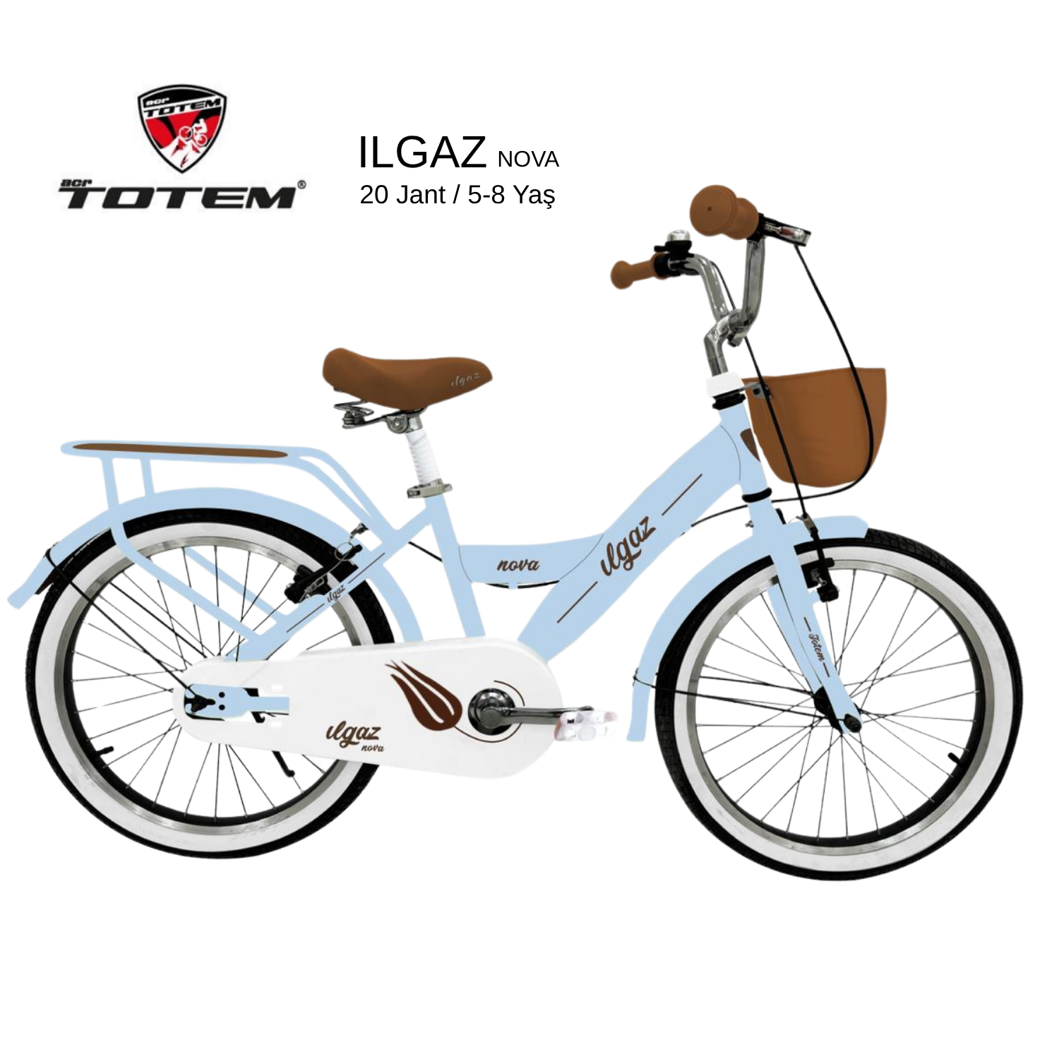 Totem Bisiklet 20 Jant  Ilgaz - BMX Çocuk Bisikleti  -V Fren - Çelik Kadro