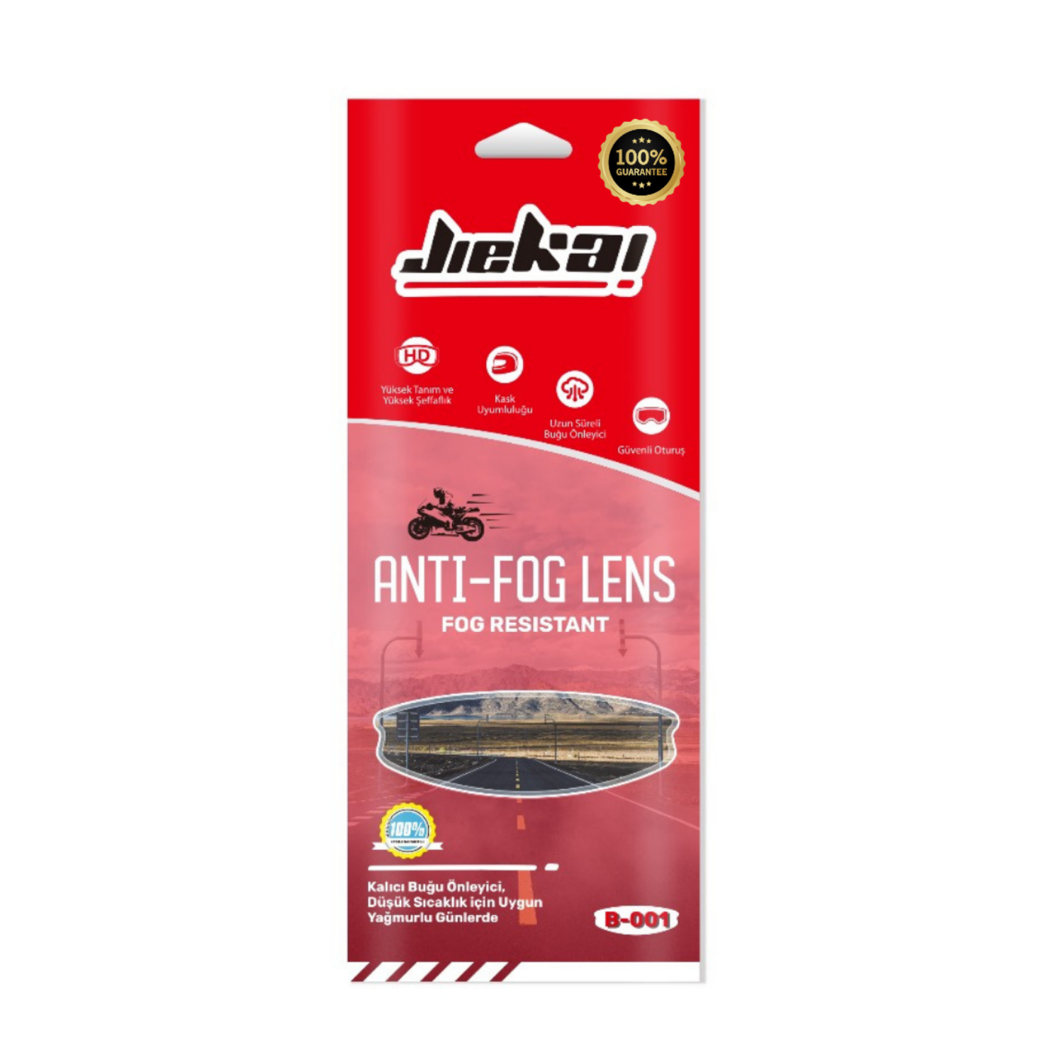 Kask Buğu - Buhar Önleyici Pinlok