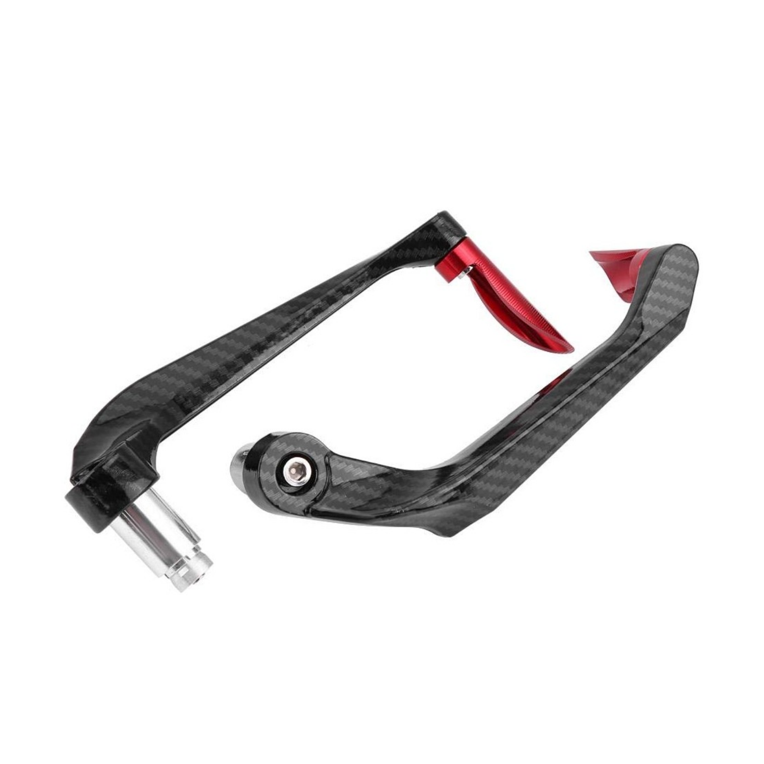 Manet Koruma Karbon Desen Kırmızı